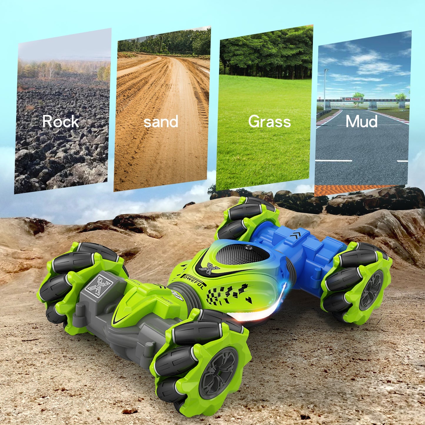 4WD RC Stunt Car 2